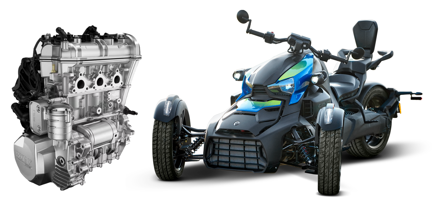 Poznaj terenowego trójkołowca Ryker Sport z silnikiem 900 cc